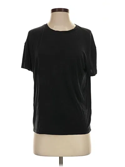 Pre-owned Express Short Sleeve T-shirt In Black