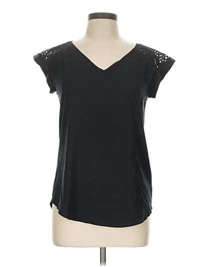 Pre-owned Express Short Sleeve T-shirt In Black