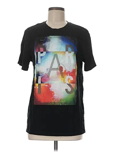 Pre-owned Express Short Sleeve T-shirt In Black
