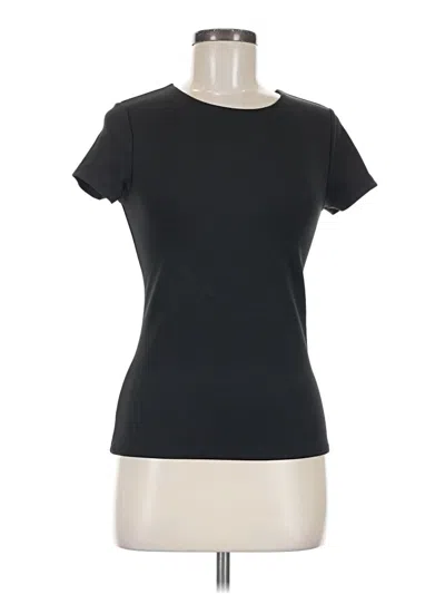 Pre-owned Express Short Sleeve T-shirt In Black