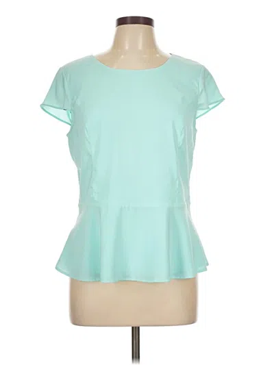 Pre-owned Express Short Sleeve T-shirt In Blue