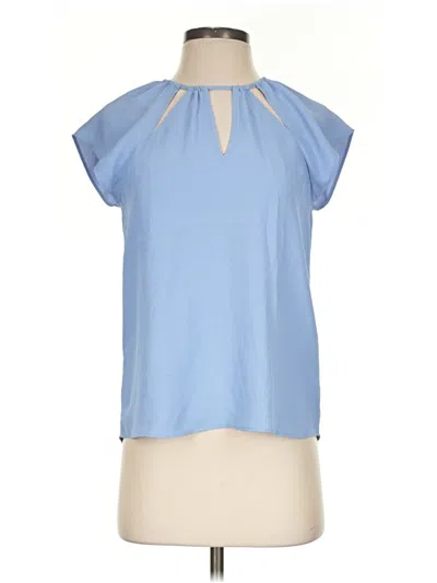 Pre-owned Express Short Sleeve T-shirt In Blue