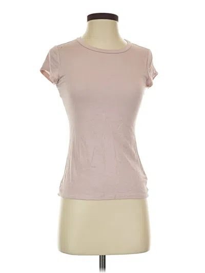Pre-owned Express Short Sleeve T-shirt In Brown
