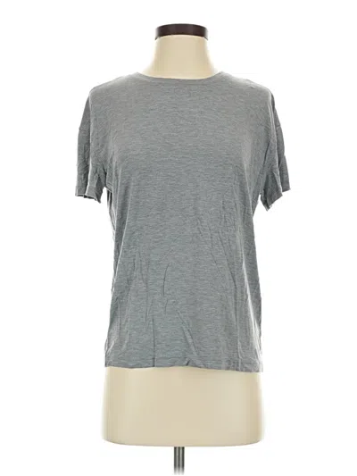 Pre-owned Express Short Sleeve T-shirt In Gray