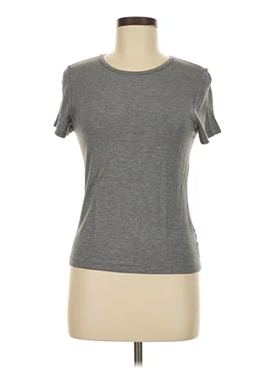 Pre-owned Express Short Sleeve T-shirt In Gray