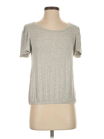 Pre-owned Express Short Sleeve T-shirt In Gray