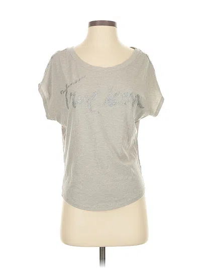 Pre-owned Express Short Sleeve T-shirt In Gray