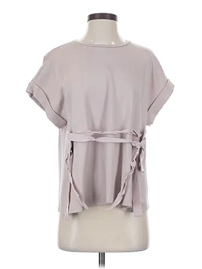 Pre-owned Express Short Sleeve T-shirt In Gray