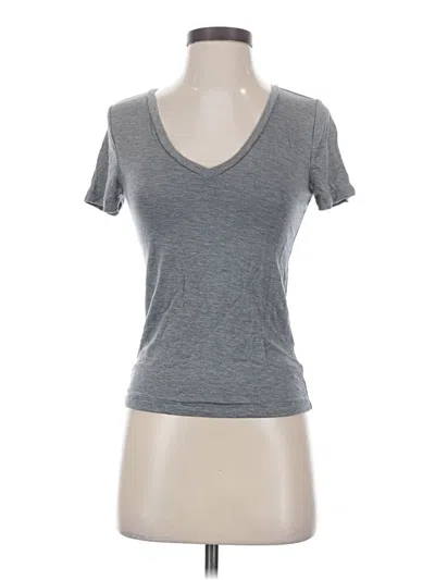 Pre-owned Express Short Sleeve T-shirt In Gray