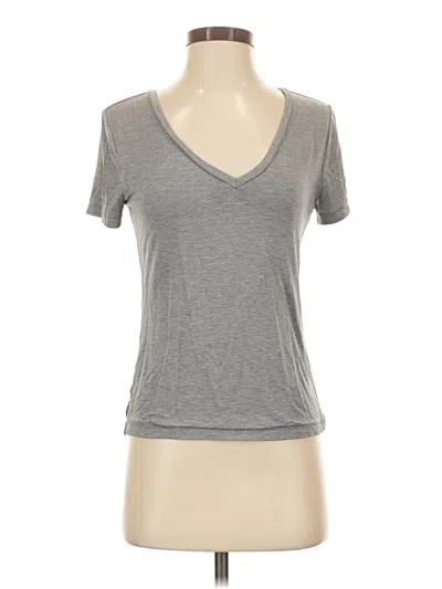 Pre-owned Express Short Sleeve T-shirt In Gray