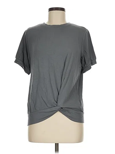 Pre-owned Express Short Sleeve T-shirt In Gray