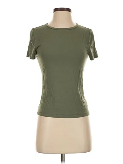 Pre-owned Express Short Sleeve T-shirt In Green