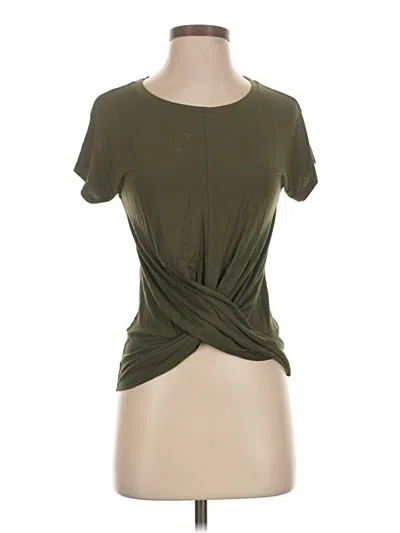 Pre-owned Express Short Sleeve T-shirt In Green