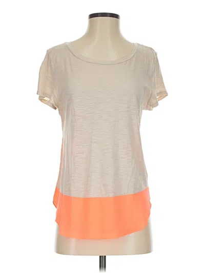 Pre-owned Express Short Sleeve T-shirt In Orange