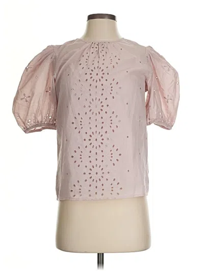 Pre-owned Express Short Sleeve T-shirt In Pink