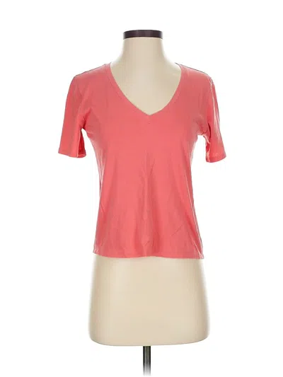 Pre-owned Express Short Sleeve T-shirt In Pink