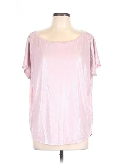 Pre-owned Express Short Sleeve T-shirt In Pink