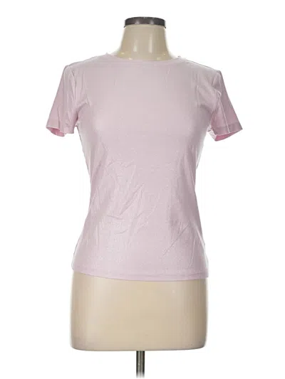Pre-owned Express Short Sleeve T-shirt In Pink