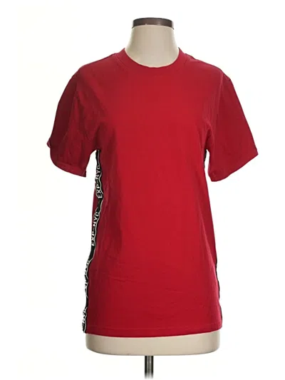 Pre-owned Express Short Sleeve T-shirt In Red