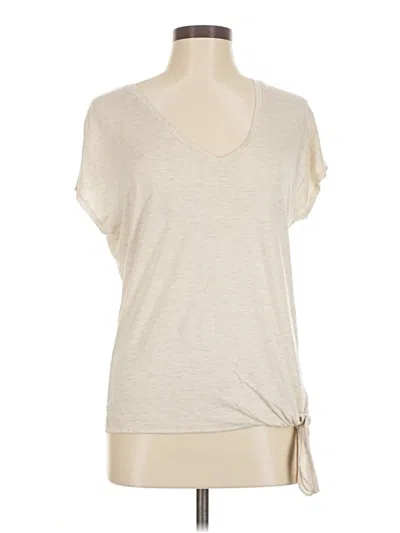 Pre-owned Express Short Sleeve T-shirt In White