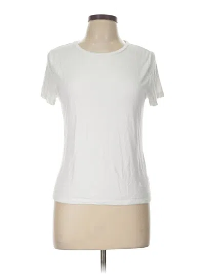 Pre-owned Express Short Sleeve T-shirt In White