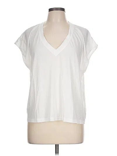 Pre-owned Express Short Sleeve T-shirt In White
