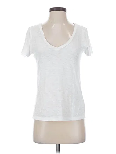 Pre-owned Express Short Sleeve T-shirt In White