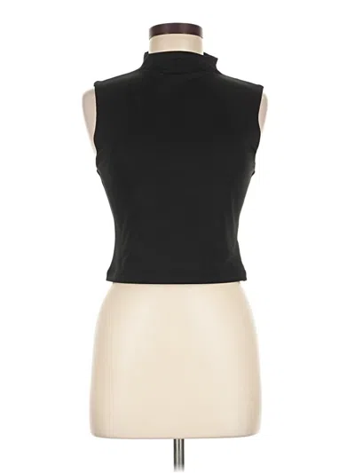 Express Short Sleeve Turtleneck In Black
