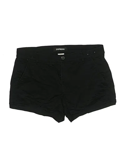 Pre-owned Express Shorts In Black