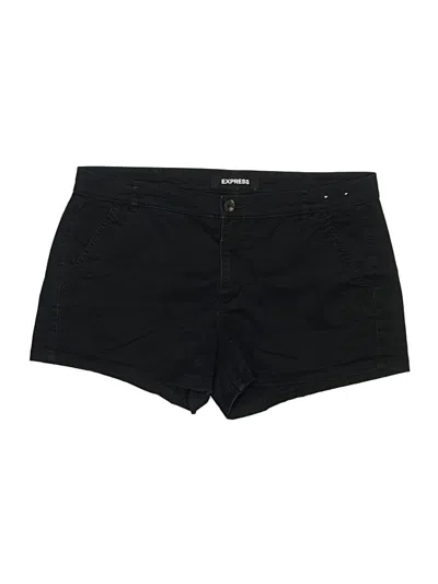 Pre-owned Express Shorts In Black
