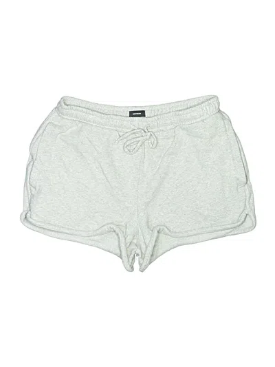 Pre-owned Express Shorts In Gray