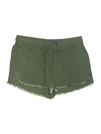 Pre-owned Express Shorts In Green