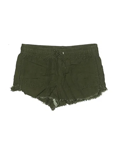 Pre-owned Express Shorts In Green