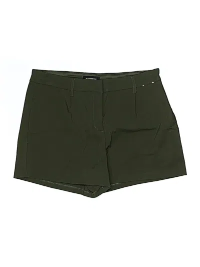 Pre-owned Express Shorts In Green