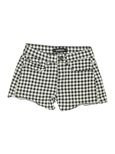 Pre-owned Express Shorts In Green