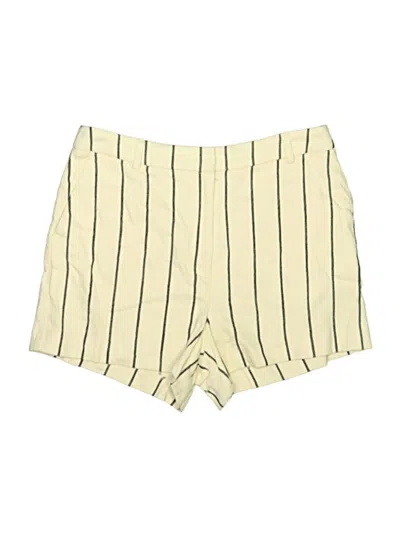 Pre-owned Express Shorts In Ivory