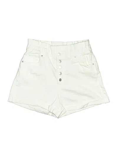 Pre-owned Express Shorts In Ivory