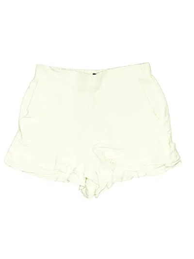 Pre-owned Express Shorts In Ivory