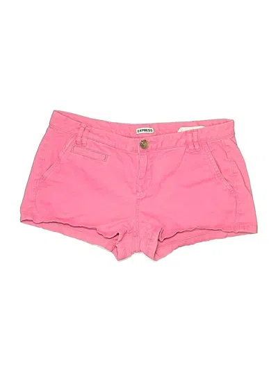 Pre-owned Express Shorts In Pink