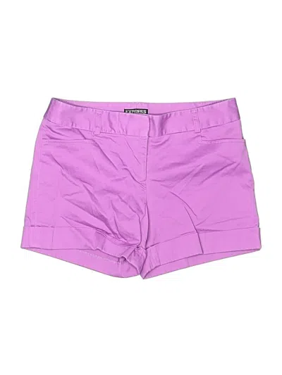 Pre-owned Express Shorts In Purple