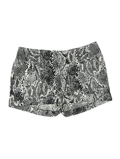Pre-owned Express Shorts In Silver