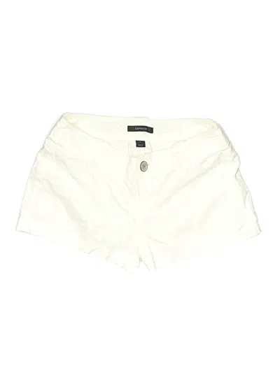 Pre-owned Express Shorts In White