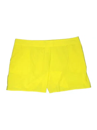 Pre-owned Express Shorts In Yellow