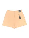 Express Shorts In Orange