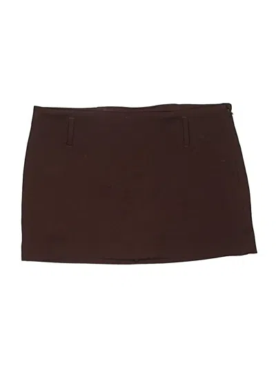 Pre-owned Express Skort In Brown