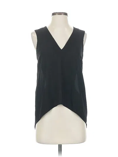 Pre-owned Express Sleeveless Blouse In Black