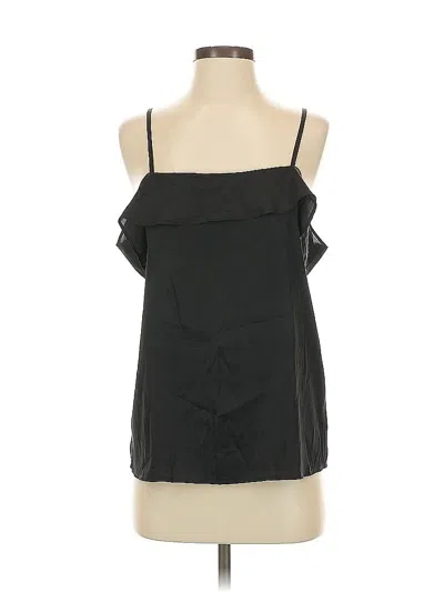 Pre-owned Express Sleeveless Blouse In Black