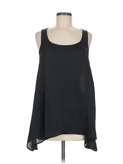 Pre-owned Express Sleeveless Blouse In Black