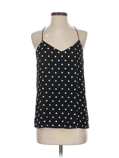 Pre-owned Express Sleeveless Blouse In Black