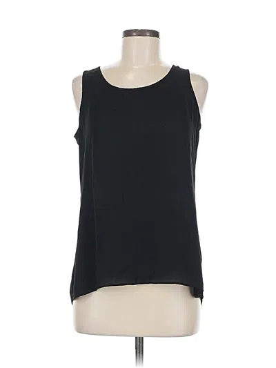 Pre-owned Express Sleeveless Blouse In Black